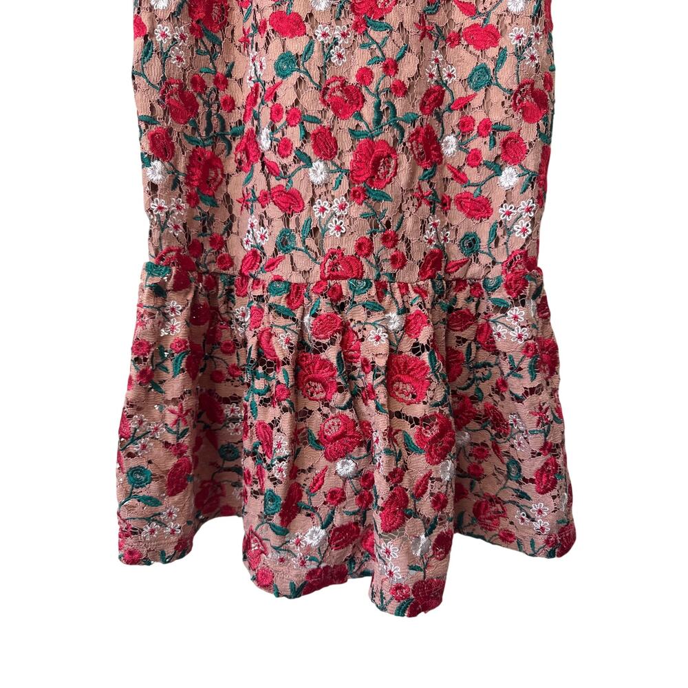 Lovers + Friends Under the Stars Midi Dress Color: Dark Nude Size Small - Picture 7 of 11